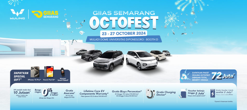 Wuling Octofest Ramaikan GIIAS Semarang 2024 Wuling Octofest Ramaikan GIIAS Semarang 2024
